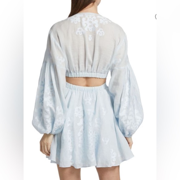 A.L.C. Irene Embroidered Mini Dress NWOT - Picture 3 of 6